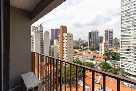 Vista de kitnet/studio para alugar com 1 quarto, 24m² em Pinheiros, São Paulo