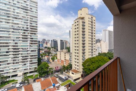 Vista de kitnet/studio para alugar com 1 quarto, 24m² em Pinheiros, São Paulo