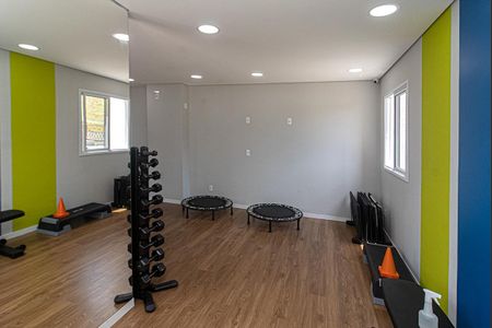 Apartamento para alugar com 29m², 1 quarto e sem vaga Apartamento para alugar com 29m², 1 quarto e sem vagaacademia_4