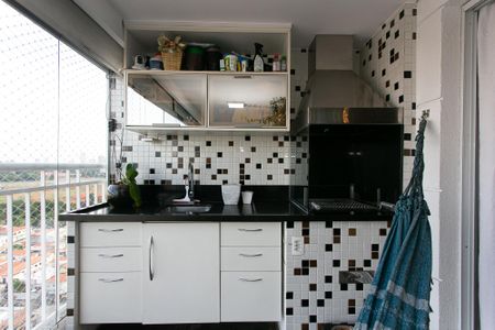 Varanda gourmet de apartamento à venda com 3 quartos, 113m² em Vila Carrão, São Paulo