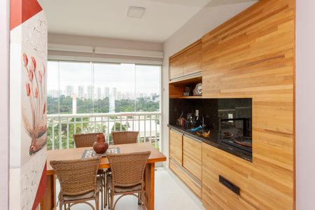 Apartamento à venda com 132m², 3 quartos e 2 vagasChurrasqueira