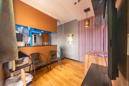 Sala de apartamento para alugar com 2 quartos, 32m² em Vila Floresta, Santo André