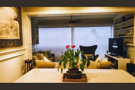Sala de apartamento para alugar com 1 quarto, 70m² em Cerqueira César, São Paulo