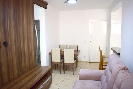 Sala de apartamento para alugar com 2 quartos, 53m² em Bonfim Paulista, Ribeirão Preto