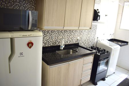Cozinha - Armários de apartamento para alugar com 2 quartos, 53m² em Bonfim Paulista, Ribeirão Preto