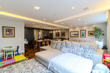 Sala de apartamento à venda com 3 quartos, 208m² em Consolação, São Paulo