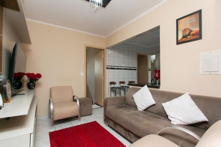 Sala  de apartamento à venda com 2 quartos, 50m² em Conjunto Residencial José Bonifácio, São Paulo