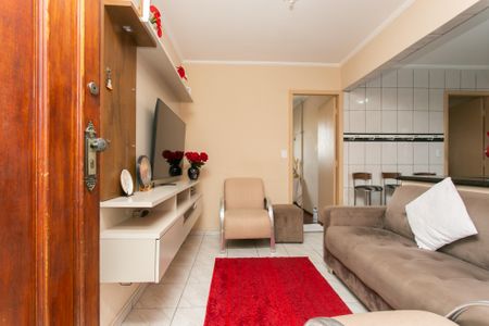 Sala  de apartamento à venda com 2 quartos, 50m² em Conjunto Residencial José Bonifácio, São Paulo