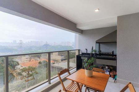 Varanda Gourmet de apartamento à venda com 2 quartos, 112m² em Campo Belo, São Paulo