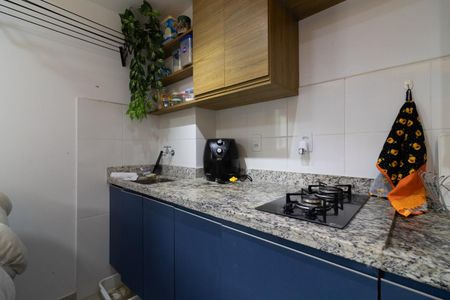 Sala/Cozinha e Área de Serviço de apartamento para alugar com 1 quarto, 34m² em Tremembé, São Paulo