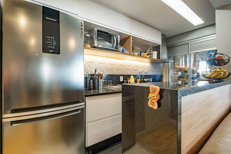 Sala/Cozinha de apartamento para alugar com 2 quartos, 90m² em Pinheiros, São Paulo