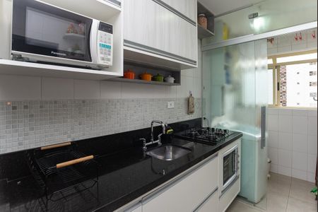 Apartamento à venda com 58m², 2 quartos e 1 vagaCozinha Americana