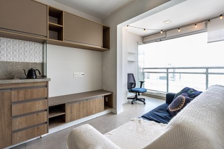 Apartamento para alugar com 33m², 1 quarto e 1 vaga Apartamento para alugar com 33m², 1 quarto e 1 vagaSala