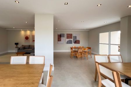 Apartamento para alugar com 55m², 2 quartos e 1 vagaÁrea comum - Salão de festas