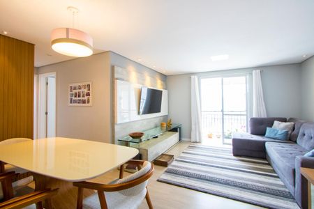 Sala de apartamento à venda com 3 quartos, 89m² em Jardim, Santo André