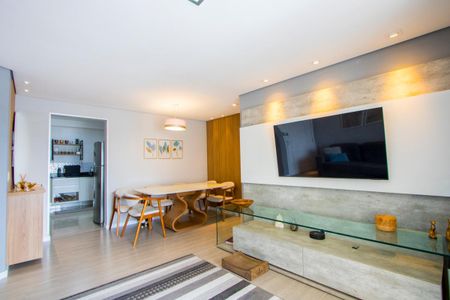 Sala de apartamento à venda com 3 quartos, 89m² em Jardim, Santo André