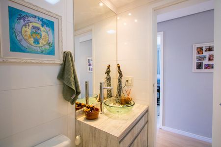 Apartamento à venda com 89m², 3 quartos e 2 vagasBanheiro social