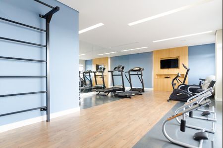 Apartamento à venda com 59m², 2 quartos e 1 vaga Apartamento à venda com 59m², 2 quartos e 1 vagaÁrea comum - Academia