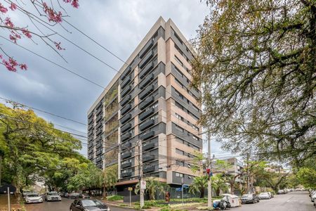 Studio para alugar com 29m², 1 quarto e 1 vagaFachada 