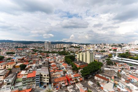 Vista da suíte de apartamento à venda com 2 quartos, 45m² em Vila Hebe, São Paulo