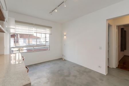 Sala de apartamento para alugar com 2 quartos, 57m² em Cidade Monções, São Paulo