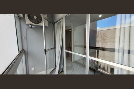 varanda da sala  de apartamento à venda com 1 quarto, 57m² em Parque das Industrias, Betim