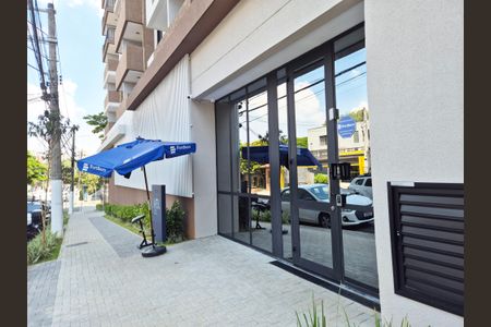 Studio para alugar com 28m², 1 quarto e sem vaga Studio para alugar com 28m², 1 quarto e sem vagaFachada