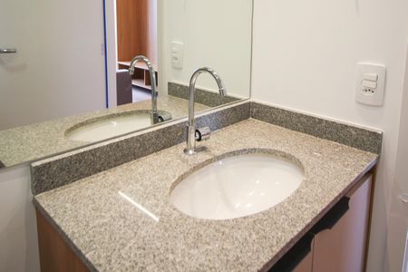 Studio para alugar com 28m², 1 quarto e sem vaga Studio para alugar com 28m², 1 quarto e sem vagaBanheiro