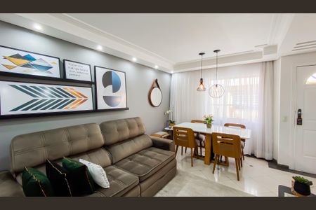 Sala de casa de condomínio à venda com 2 quartos, 73m² em Parque Boturussu, São Paulo