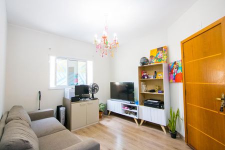 Sala de apartamento à venda com 1 quarto, 39m² em Vila Dora, Santo André