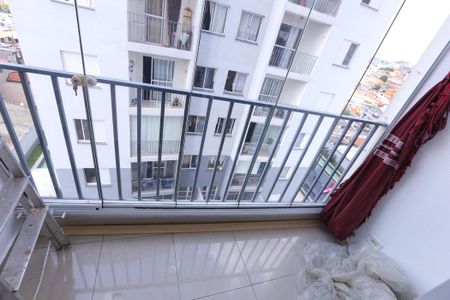 Varanda da Sala de apartamento para alugar com 2 quartos, 50m² em Jardim do Tiro, São Paulo