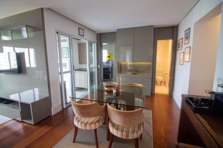 Sala de Jantar de apartamento para alugar com 2 quartos, 82m² em Jardim Caravelas, São Paulo