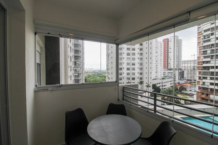 Varanda da Sala de apartamento para alugar com 1 quarto, 31m² em Butantã, São Paulo