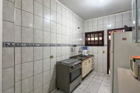 Cozinha  de casa para alugar com 1 quarto, 38m² em Vila Assuncao, Praia Grande