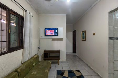 Sala de casa para alugar com 1 quarto, 38m² em Vila Assuncao, Praia Grande