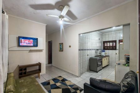 Casa para alugar com 1 quarto, 38m² em Vila Assuncao, Praia Grande