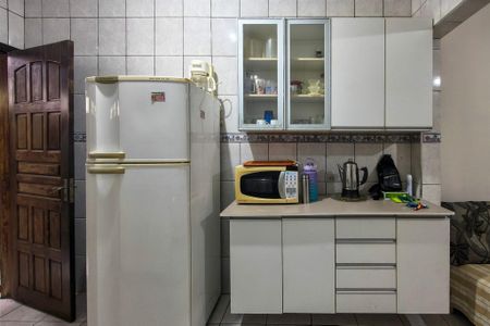 Cozinha  de casa para alugar com 1 quarto, 38m² em Vila Assuncao, Praia Grande