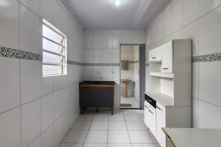Cozinha  de casa para alugar com 1 quarto, 38m² em Vila Assuncao, Praia Grande