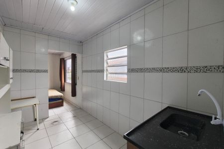 Cozinha  de casa para alugar com 1 quarto, 38m² em Vila Assuncao, Praia Grande