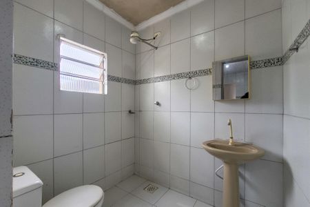 Banheiro  de casa para alugar com 1 quarto, 38m² em Vila Assuncao, Praia Grande