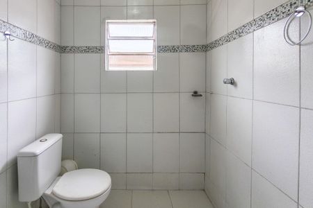Banheiro  de casa para alugar com 1 quarto, 38m² em Vila Assuncao, Praia Grande