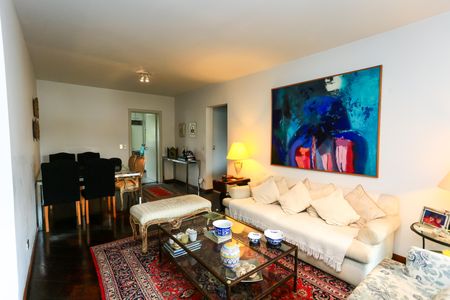 Sala  de apartamento para alugar com 3 quartos, 123m² em Real Parque, São Paulo