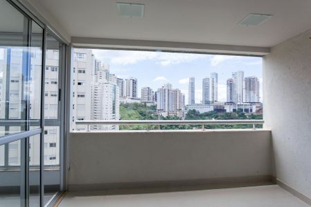 varanda sala de apartamento à venda com 2 quartos, 77m² em Vale do Sereno, Nova Lima