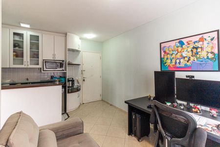 Sala de apartamento à venda com 1 quarto, 28m² em Vila Buarque, São Paulo