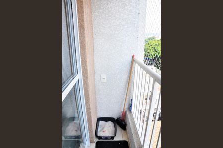 Apartamento para alugar com 39m², 2 quartos e sem vagaDetalhe - Varanda da Sala e Sala de Jantar