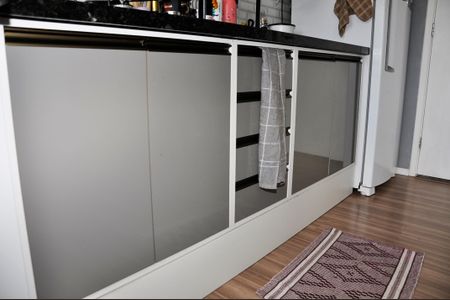 Apartamento para alugar com 39m², 2 quartos e sem vagaDetalhe - Cozinha Americana