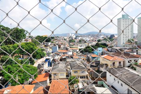 Apartamento para alugar com 39m², 2 quartos e sem vagaDetalhe - Vista da Varanda da Sala e Sala de Jantar