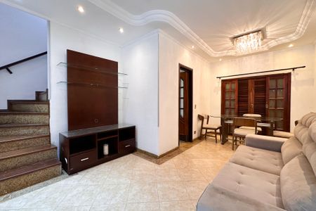 Sala de casa de condomínio para alugar com 2 quartos, 200m² em Chácara Europa, São Bernardo do Campo