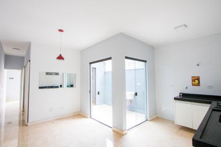 Sala de apartamento para alugar com 2 quartos, 50m² em Campestre, Santo André