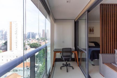 Apartamento para alugar com 40m², 1 quarto e 1 vagaVaranda